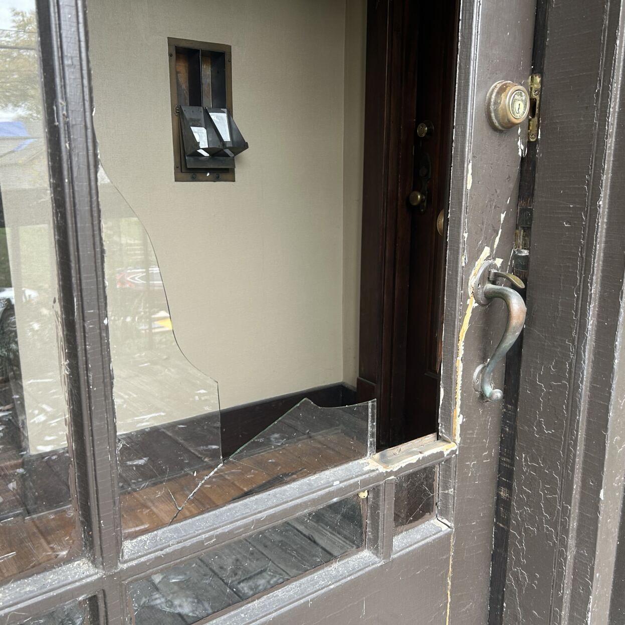 Broken windows in Clifton